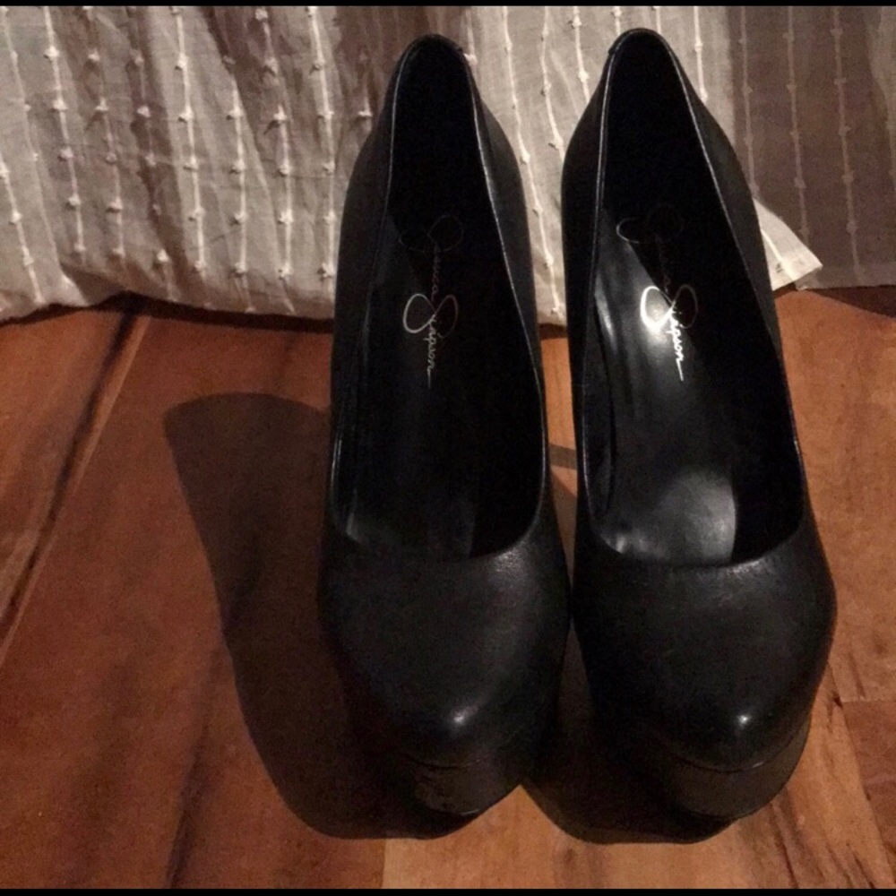 Black Platform Jessica Simpson Heels